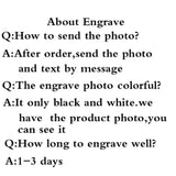 Nextvance Stainless Steel Personalized Engraved Necklace Custom Photo Name Pendant Necklaces For Children Birthday Gift