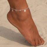 Vienkim Star Pendant Anklet Foot Chain Summer Yoga Beach Leg Bracelet Charm Anklets Jewelry Gift