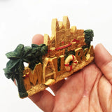 Europe Spain Mallorca Madrid Galicia 3D Fridge Magnets Tourist Souvenir Decoration Articles Handicraft Magnetic Refrigerator