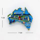 Australia kangaroo Sydney Opera House souvenir 3D fridge magnets magnetic refrigerator home decoration Australia Collection Gift