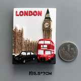 Country Fridge Magnets UK London Building Fridge Magnet Sticker World Travel Souvenir Magnetic Magnet Birthday Gift