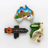 Australia kangaroo Sydney Opera House souvenir 3D fridge magnets magnetic refrigerator home decoration Australia Collection Gift