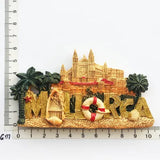 Europe Spain Mallorca Madrid Galicia 3D Fridge Magnets Tourist Souvenir Decoration Articles Handicraft Magnetic Refrigerator