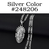 Anniyo Portrait of Queen Mother Idia of the Benin Empire Mask Pendant Necklace Women Men African Cultural Ornaments #248206