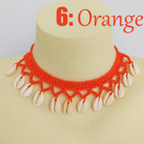 Summer Women Simple Seashell Anklet Chain Crochet Bohemian Foot Jewelry Beach Anklets On Foot Bracelets