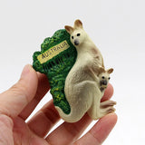 Australia kangaroo Sydney Opera House souvenir 3D fridge magnets magnetic refrigerator home decoration Australia Collection Gift