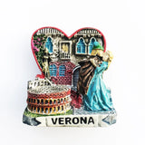 Europe Italy Roma Verona Flavor 3D Refrigerator Magnets Fridge Magnetic Tourist Souvenir Decoration Articles Handicraft Gifts