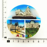 Europe Spain Mallorca Madrid Galicia 3D Fridge Magnets Tourist Souvenir Decoration Articles Handicraft Magnetic Refrigerator