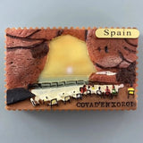 Spain Tourist Souvenirs Fridge Stickers Bilbao Cordoba Sevilla Ibiza Valencia Lanzarote San Sebastian Fridge Magnets Gifts
