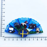 Europe Sweden 3D Fridge Magnets Tourism Souvenir Refrigerator Magnets Sticker Collection Handicraft Decoration Articles