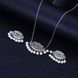 Luxury Retro Indian Crystal Bridal Jewelry Set Ethnic African Beads Tassel Jhumka Rhinestone Earrings Necklaces Sets Bijoux Gift