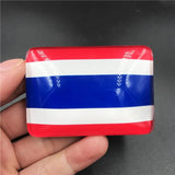 Creative Crystal Glass Nation Flag Fridge Magnet World Country Nation Flag Refrigerator Magnets Magnetic Stickers Resin Crafts