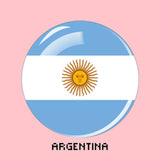 South America Countries Flag Magnet Fridge Argentina Brazil Chile Peru Flag Glass Refrigerator Magnets Stickers Home Decor Gift