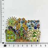 Europe Spain Barcelona 3D Refrigerator Magnet Tourist Souvenirs Stickers,Home & Kitchen Decoration Fridge Magnet Message Sticker