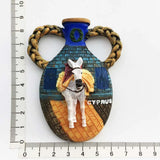 Europe Cyprus 3D Flavour Fridge Magnet Tourist Souvenirs Refrigerator Magnetic Stickers Travel collection Gift