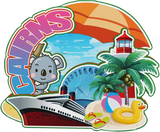 Decorative Magnets for Gold Coast Cairns Perth Brisbane Melbourne Sydney Melbourne Australia City Landmark Unique Souvenirs