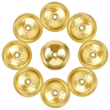 12Pcs Oil Float Lamp Wick Floating Base Wick Holders Aluminum Metal Disc Simple Oil Lamp Floating Wicks Holder Butter