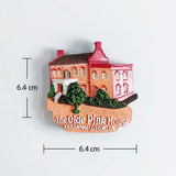 North America USA New York San Francisco Puerto Rico Fridge Magnets Tourism Souvenir Refrigerator Magnetic Collection Gift