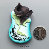 Country Fridge Magnets France Korea Japan Kyoto Thailand Myanmar Fridge Magnet Sticker World Travel Souvenir Magnetic