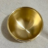 Gold Feng Shui Hundred Blessings Bowl Fine Workmanship Meaningful Gifts Copper Materials Exquisite