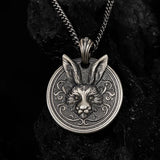 Original Van Gogh sunflower sunflower men's necklace high sense pendant nautical compass retro fashion trend pendant gift.