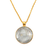 Anniyo Saint Joan of Arc,Patron Saint of France Glass Pendant Necklaces Women Men Jewelry,Maid of Orléans-Jeanne d'Arc #D0040