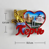 Russia Travelling Souvenirs Saint Petersburg Fridge Magnets Saint Isaac's Cathedral Refrigertor Stickers Ornaments Wedding Gifts