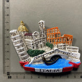 Europe Italy 3D Fridge Magnets Tourism Souvenir Refrigerator Magnets Sticker Collection Handicraft Decoration Articles