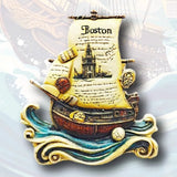 United States Souvenirs Boston Fridge Magnets Los Angeles America Chicago Grand Canyon Fridge Stickers Wedding Gifts