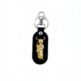 1pc Metal PU Leather St. Jude Pendant Keyring Keychain Religious Ornament