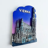 Austria Fridge Magnets Salzburg Tourist Souvenirs Fridge Stickers Home Decor Photo Wall Magnetic Stickers Wedding Gifts
