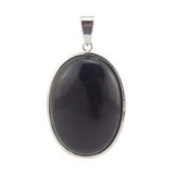 Natural Crystal Oval Shape Stone Pendants For Women Amethyst Rose Quartz Lapis Lazuli Labradorite Gemstone Pendant Jewellery