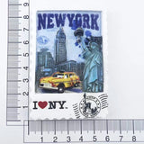 North America USA New York San Francisco Puerto Rico Fridge Magnets Tourism Souvenir Refrigerator Magnetic Collection Gift