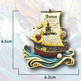 United States Souvenirs Boston Fridge Magnets Los Angeles America Chicago Grand Canyon Fridge Stickers Wedding Gifts