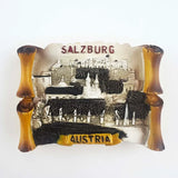 Austria Fridge Magnets Salzburg Tourist Souvenirs Fridge Stickers Home Decor Photo Wall Magnetic Stickers Wedding Gifts