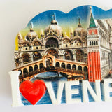 Personal Custom 3D Fridge Magnets Venezia Travel Souvenirs Home Decor Refrigerator Magnets Sticker Italy Venice Fridge Magnets