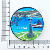 Portugal Travelling Fridge Magnets Braga Algarve Tourism Souvenirs Fridge Stickers Home Decor Wedding Gifts Magnetic Stickers