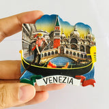 Personal Custom 3D Fridge Magnets Venezia Travel Souvenirs Home Decor Refrigerator Magnets Sticker Italy Venice Fridge Magnets