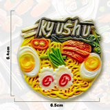 Asia Japan Resin 3D Fridge Magnets Tourism Souvenir Refrigerator Sticker Handicraft Gift Decoration