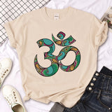 Om Tee women graphic anime streetwear t shirt female funny clothes