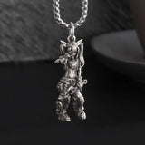 Ancient Egyptian Goddess Spread Wings Pendant Necklace Women Fashion Hip Hop Punk Amulet Jewelry Gift