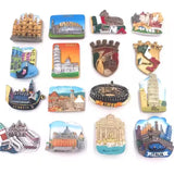 Usa Country City Soft Enamel Metal Anime Fridge Magnet Customised Tourist Souvenir Refrigerator Magnet 3d Cities Fridge Magnet