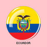 South America Countries Flag Magnet Fridge Argentina Brazil Chile Peru Flag Glass Refrigerator Magnets Stickers Home Decor Gift