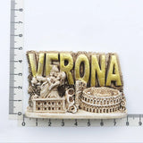 Europe Italy Roma Verona Flavor 3D Refrigerator Magnets Fridge Magnetic Tourist Souvenir Decoration Articles Handicraft Gifts