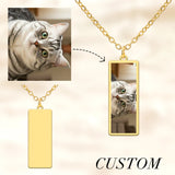 Sipuris Custom Photo Picture Necklace Stainless Steel Personalized Medallion Memory Pendant Necklace Jewelry Weddings Gifts