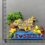 Europe Italy 3D Fridge Magnets Tourism Souvenir Refrigerator Magnets Sticker Collection Handicraft Decoration Articles