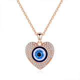 KALETINE Fashion Turkish Evil Eye Necklace Pendant 925 Sterling Silver Choker For Women Accessories Luck Friendship Jewelry Gift
