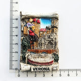 Europe Italy Roma Verona Flavor 3D Refrigerator Magnets Fridge Magnetic Tourist Souvenir Decoration Articles Handicraft Gifts