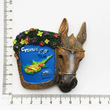 Europe Cyprus 3D Flavour Fridge Magnet Tourist Souvenirs Refrigerator Magnetic Stickers Travel collection Gift