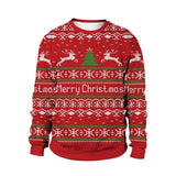 2024 Women Ugly Christmas Sweatshirt Funny Dog Head Pullovers Hoodie Humping Reindeer Climax Christmas Clothes